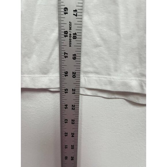 Lululemon Women Cropped Muscle Tank Sleeve Length White Size 10 - Picture 7 of 8